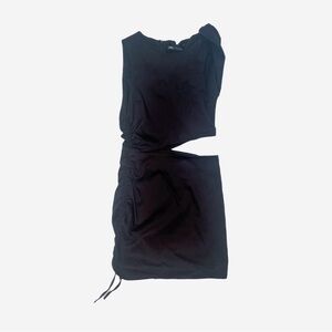 Zara Black Cutout Mini Dress